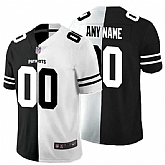 Nike Patriots Customized Black And White Split Vapor Untouchable Limited Jersey,baseball caps,new era cap wholesale,wholesale hats
